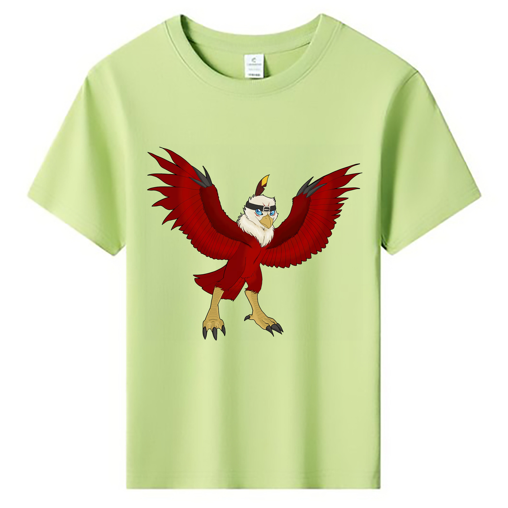 （画像用） Digimon デジタルモンスター/デジモン 綿100％キッズTシャツ（フロントプリント）